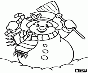 Desenho Natal on Desenhos De Bonecos De Neve Para Colorir   Desenhos De Bonecos De Neve