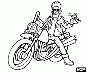 Desenho De Moto