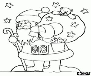 Desenho Natal on Desenhos De Papai Noel Ou Pai Natal Para Colorir   Desenhos De Papai