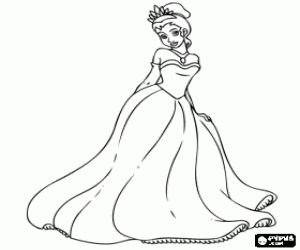 Desenho Mulher on Desenhos De A Princesa E O Sapo Para Colorir Desenhos De A Princesa